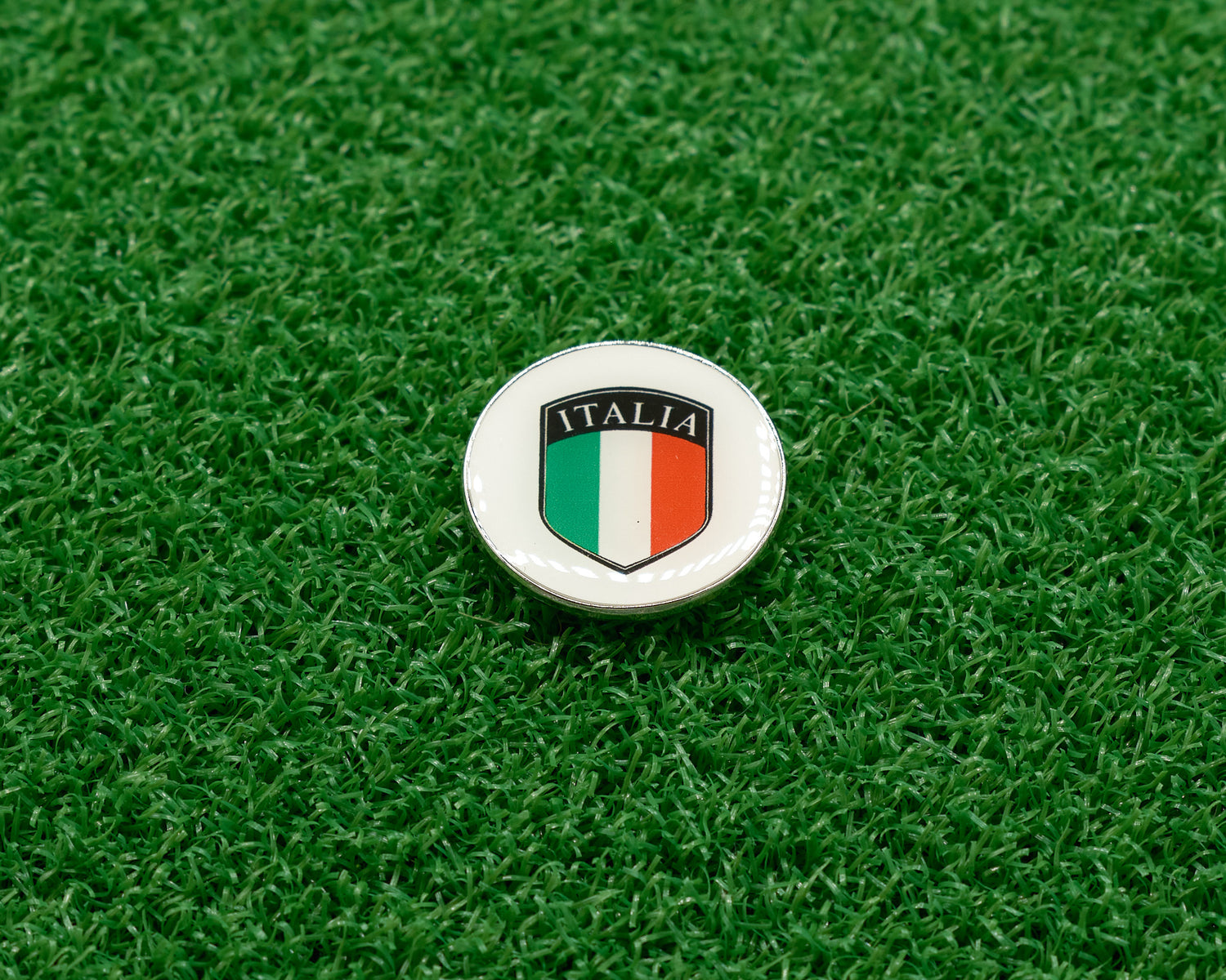 Italy Crest Golf Ball Marker