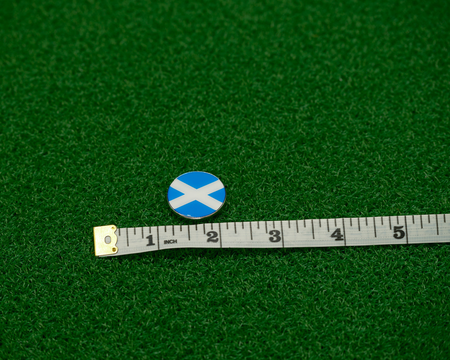 Scotland Flag Golf Ball Marker