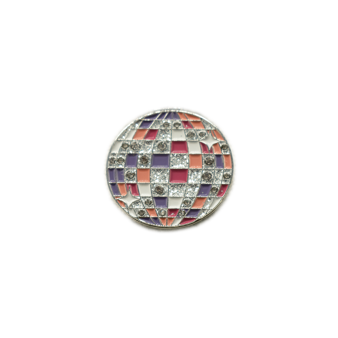 Crystal Mosaic Golf Ball Marker