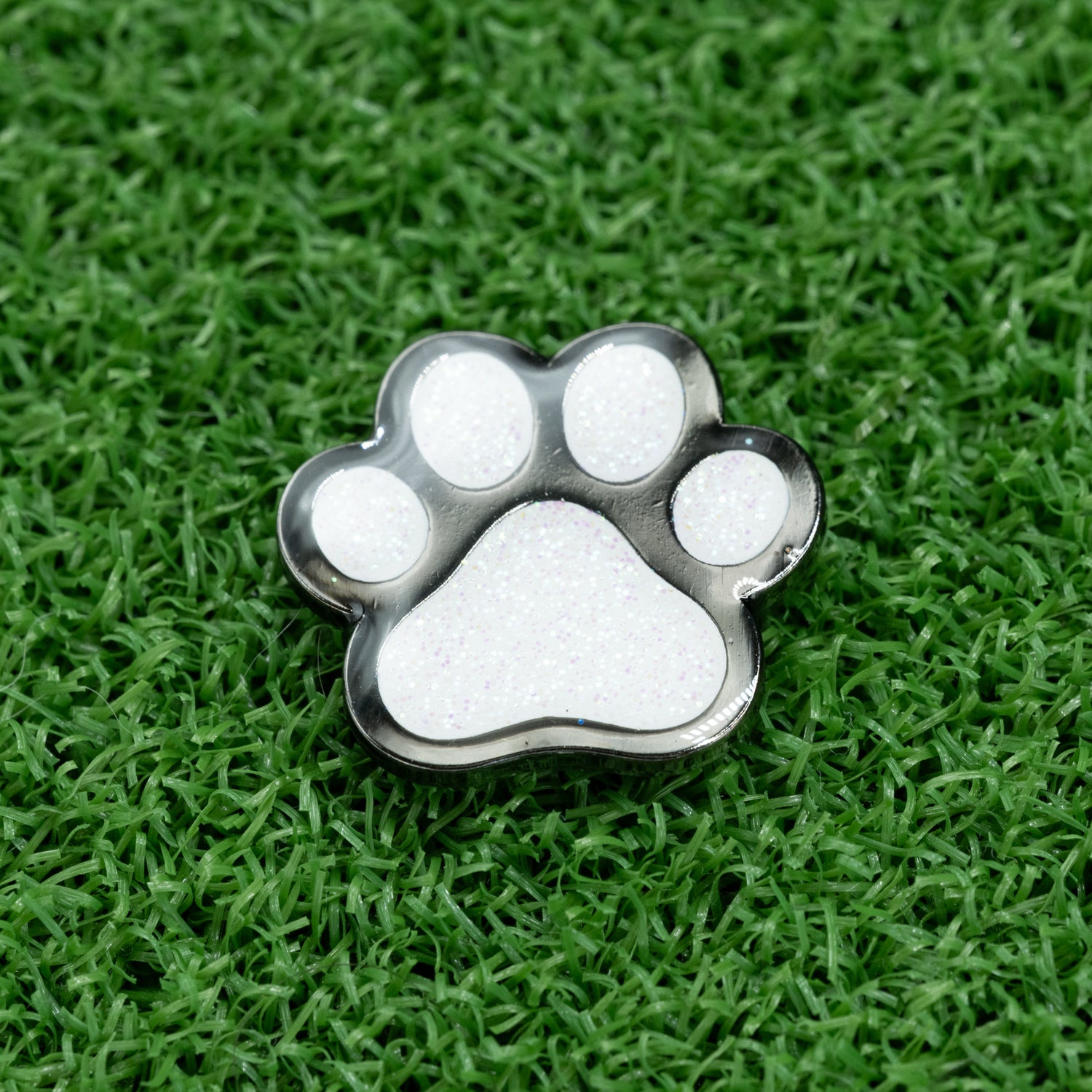 Paw Print- White