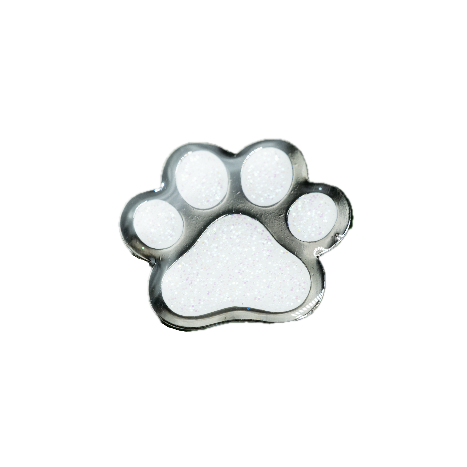 Paw Print- White