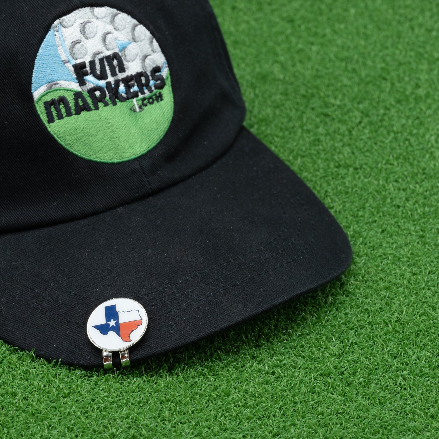 Texas Flag Golf Ball Marker
