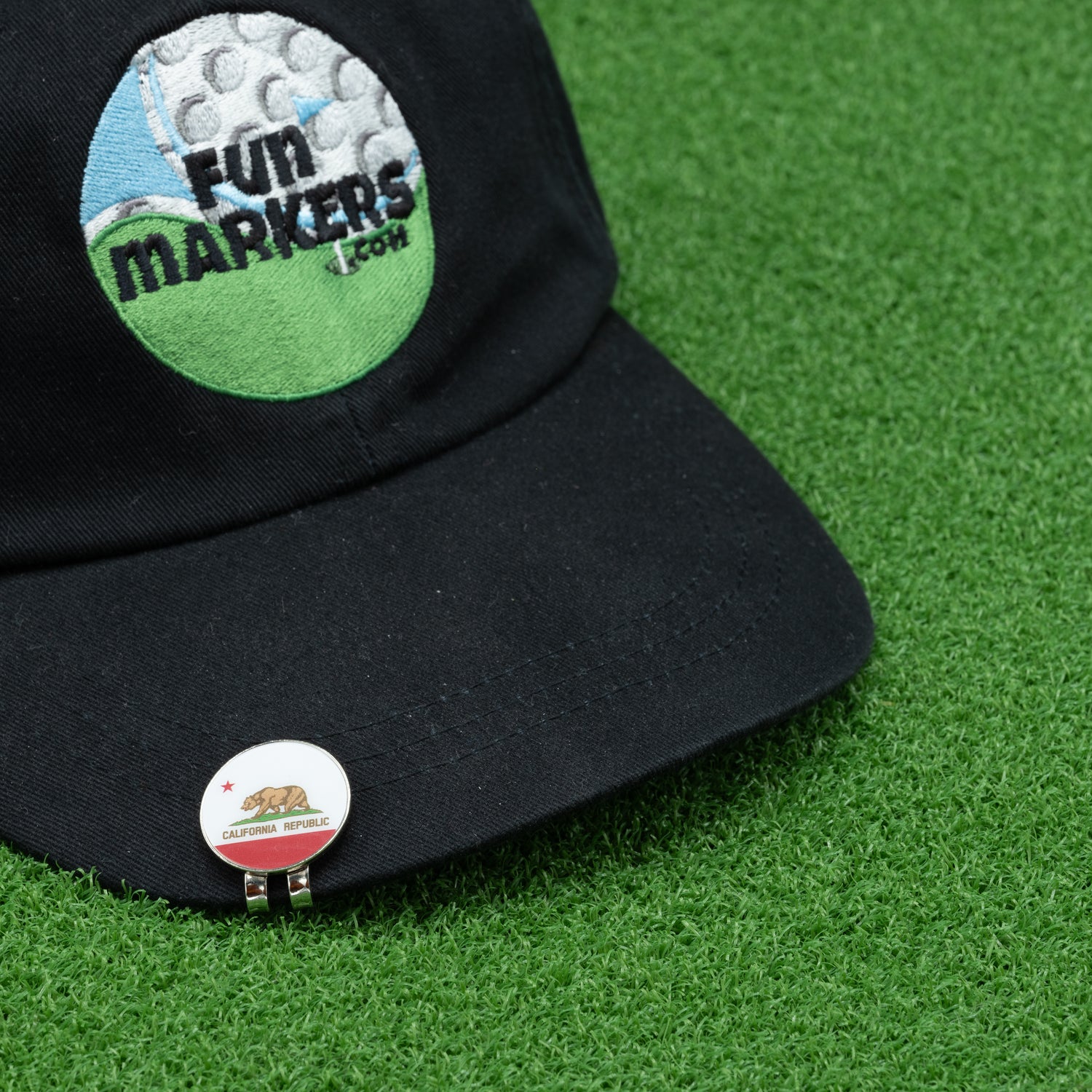 California Republic Golf Ball Marker