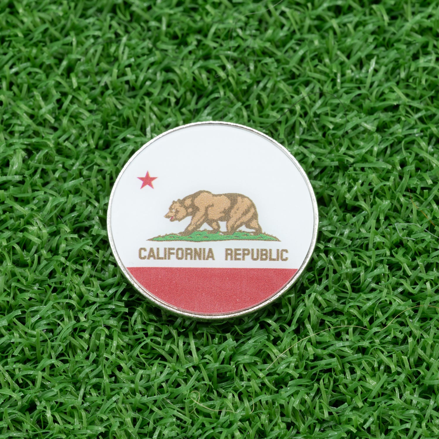 California Republic Golf Ball Marker
