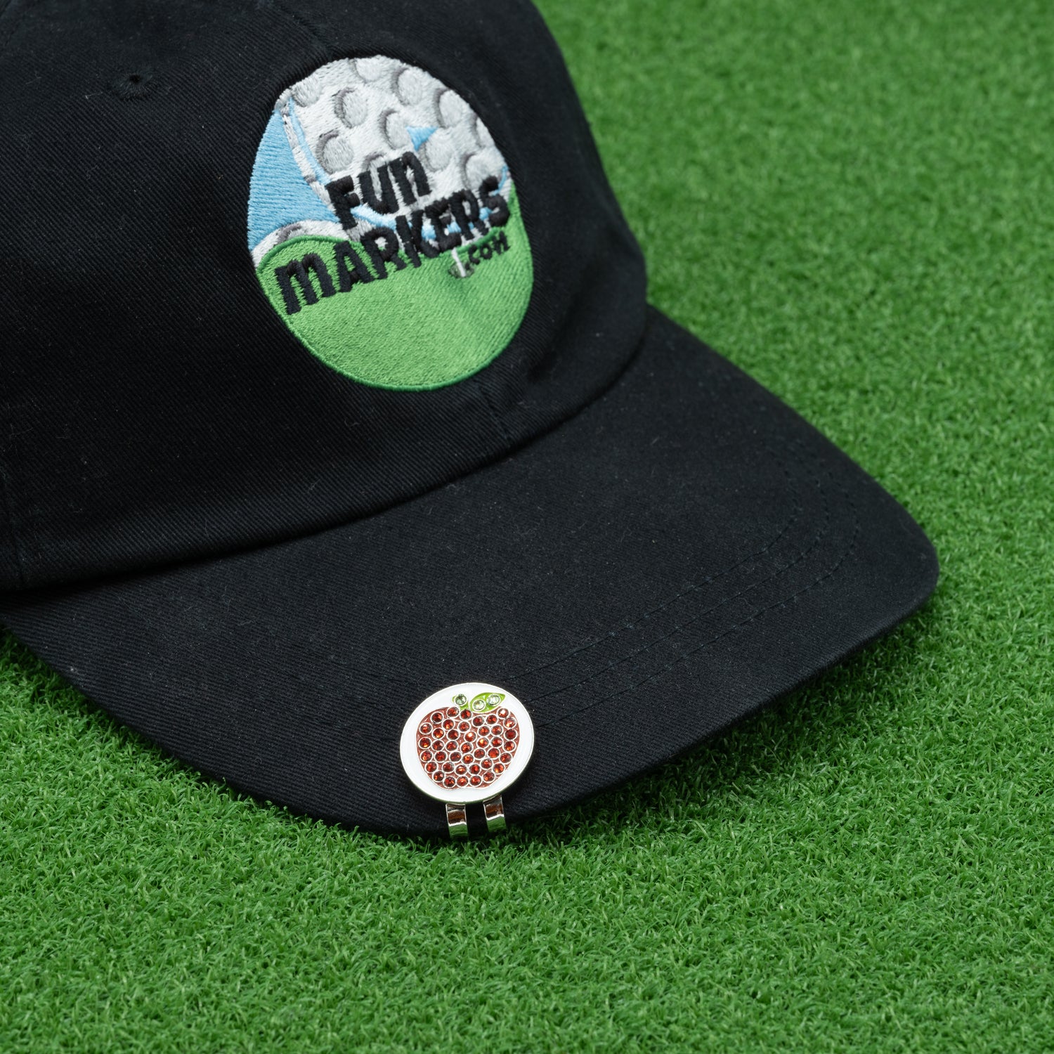 Crystal Apple Ball Marker