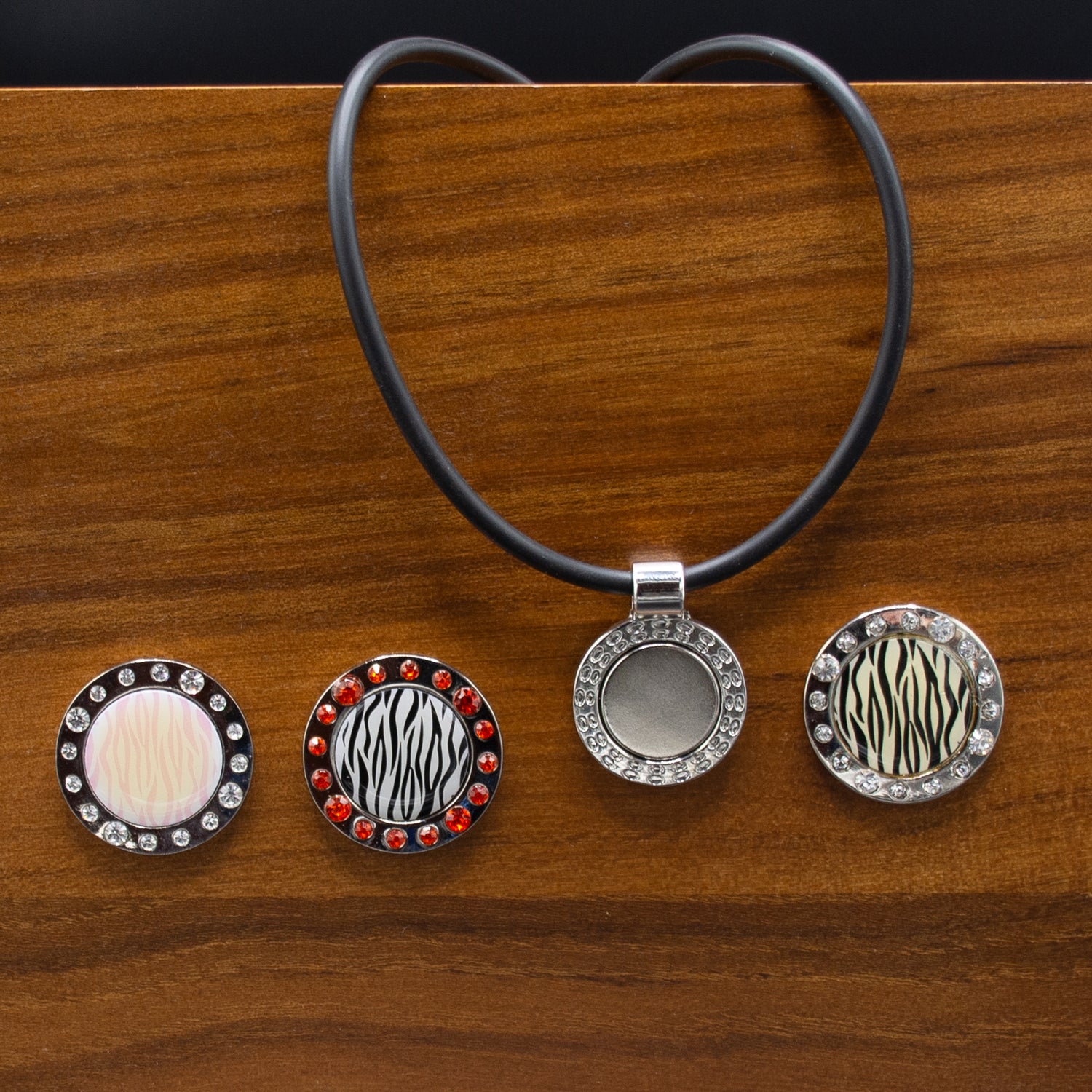 Zebra Bling Necklace Bundle