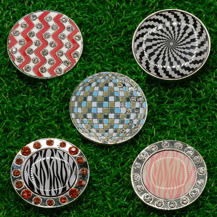 Disco Golf Ball Marker - Pack of 5