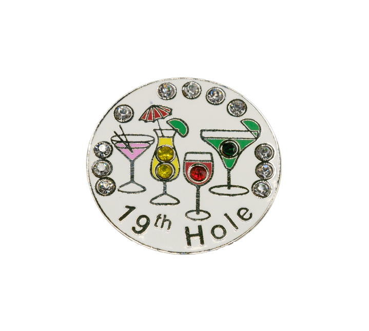 Wine Themed Golf Ball Marker - Pack of 5