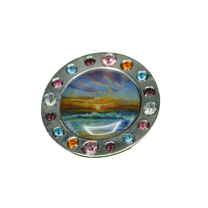 Beach Themed Golf Ball Marker - Pack of 8