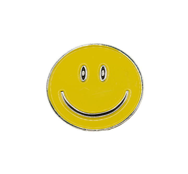 Smiley Face Golf Ball Marker - Pack of 4