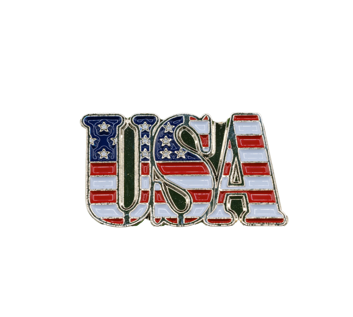 American Flag Golf Ball Marker - Pack of 4