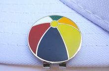 Beach Ball Ball Marker hat brim pic 3