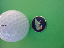 Polar Bear w/ Blue Background Ball Marker