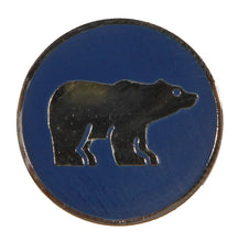 Polar Bear w/ Blue Background Ball Marker