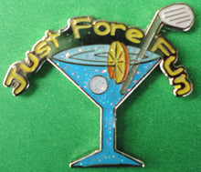 Blue Martini Glass Ball Marker product pic 1