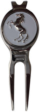 Chrome Stallion Ball Marker divot fixer pic