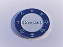 Coexist Ball Marker - Blue