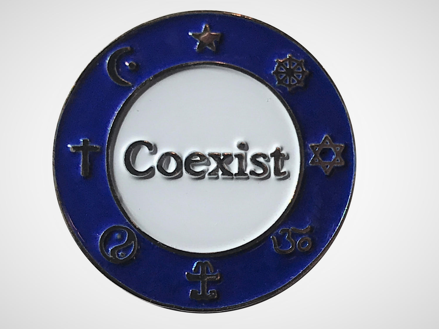 Coexist Ball Marker - Blue