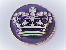 Crown W/Crystals - Gold