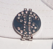 Dollar Sign Ball Marker hat brim pic 1
