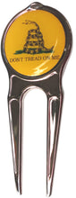 Don't Tread on Me Ball Marker divot fixer