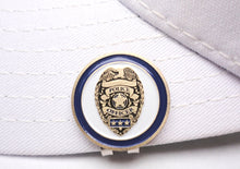 Fire & Police Department Double Sided Ball Marker hat brim pic