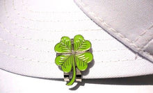 Shamrock Ball Marker hat brim pic