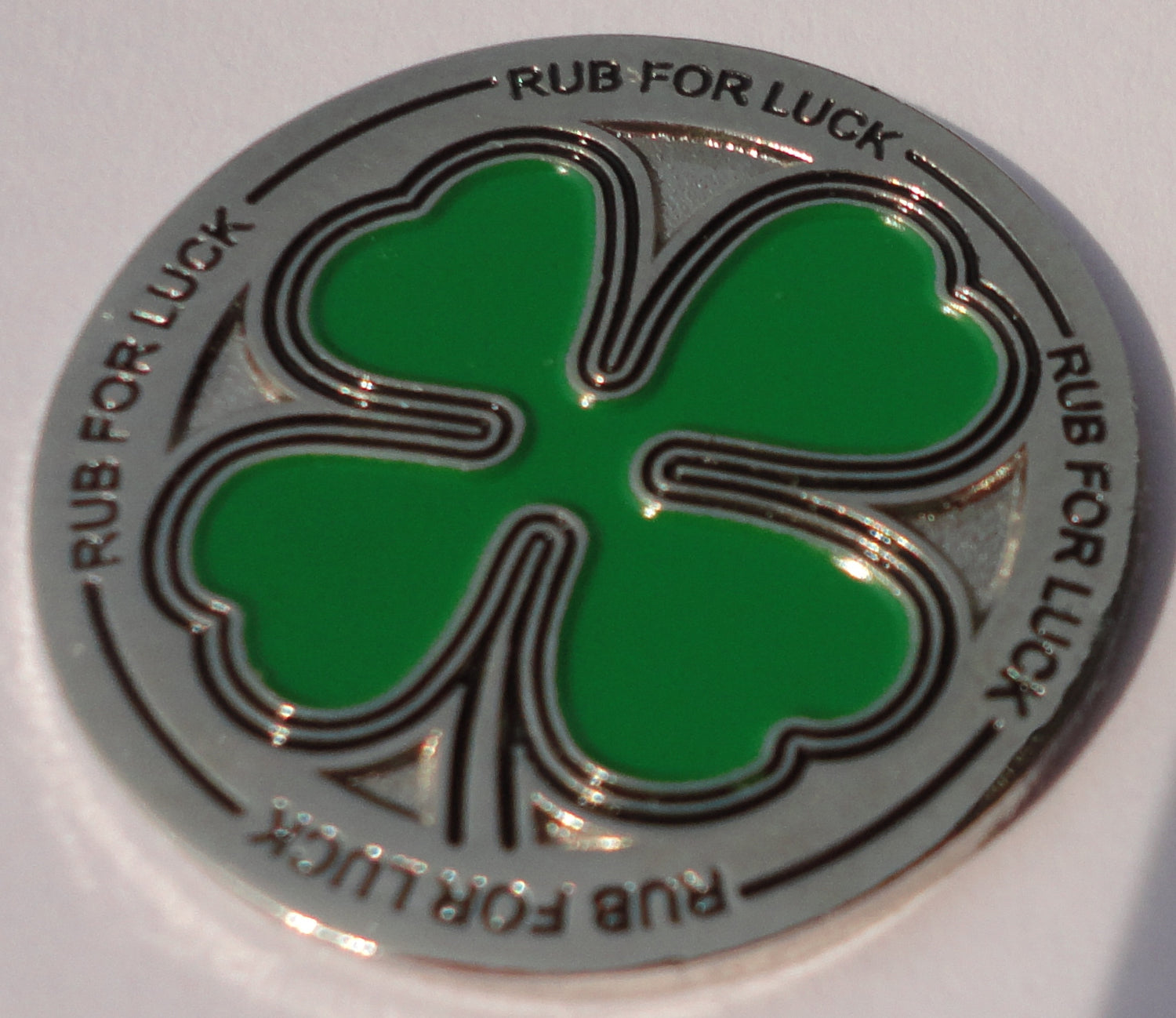 Four Leaf Clover Rub for Luck