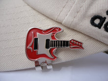 Guitar Ball Marker hat brim pic