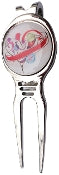 Heart Design Ball Marker divot fixer pic 2