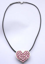 Heart with Pink Crystals