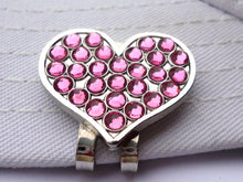 Heart with Pink Crystals