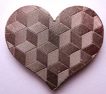 Heart with Pink Crystals