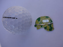 Military Helmet Ball Marker golf ball pic