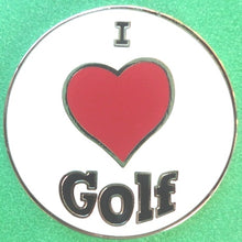 I Love Golf Ball Marker main pic