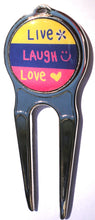 Live Laugh Love Ball Marker divot fixer pic 1