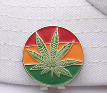 Mary Jane Rasta Ball Marker hat brim pic