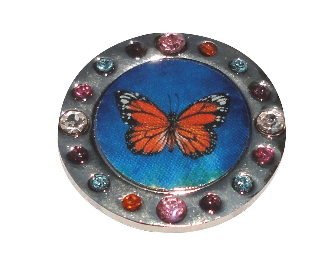 Monarch Watercolor Crystal Ball Marker