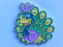 Peacock Golf Ball Marker with Magnetic Hat Clip
