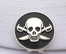 Pirate Ball Marker hat brim pic