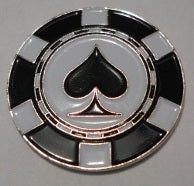 Poker Chip Spades Ball Marker main pic