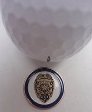 Fire & Police Department Double Sided Ball Marker golf ball pic