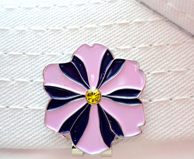 Violet with Yellow Crystal