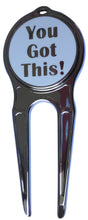 You Got This Silver Ball Marker divot fixer 4