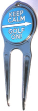 Keep Calm Golf On Marker divot tool pic 3