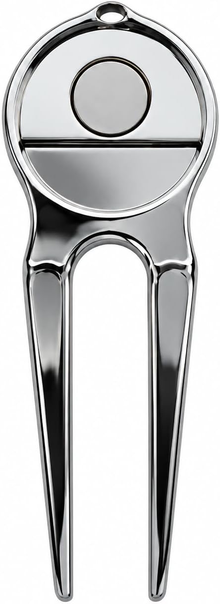 Fun Markers Golf Metal Divot Fixer Repair Tool Without Ball Marker