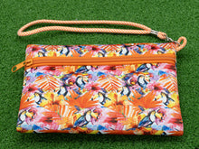 Tropical Toucan Wristlet