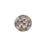 Crystal Mosaic Golf Ball Marker