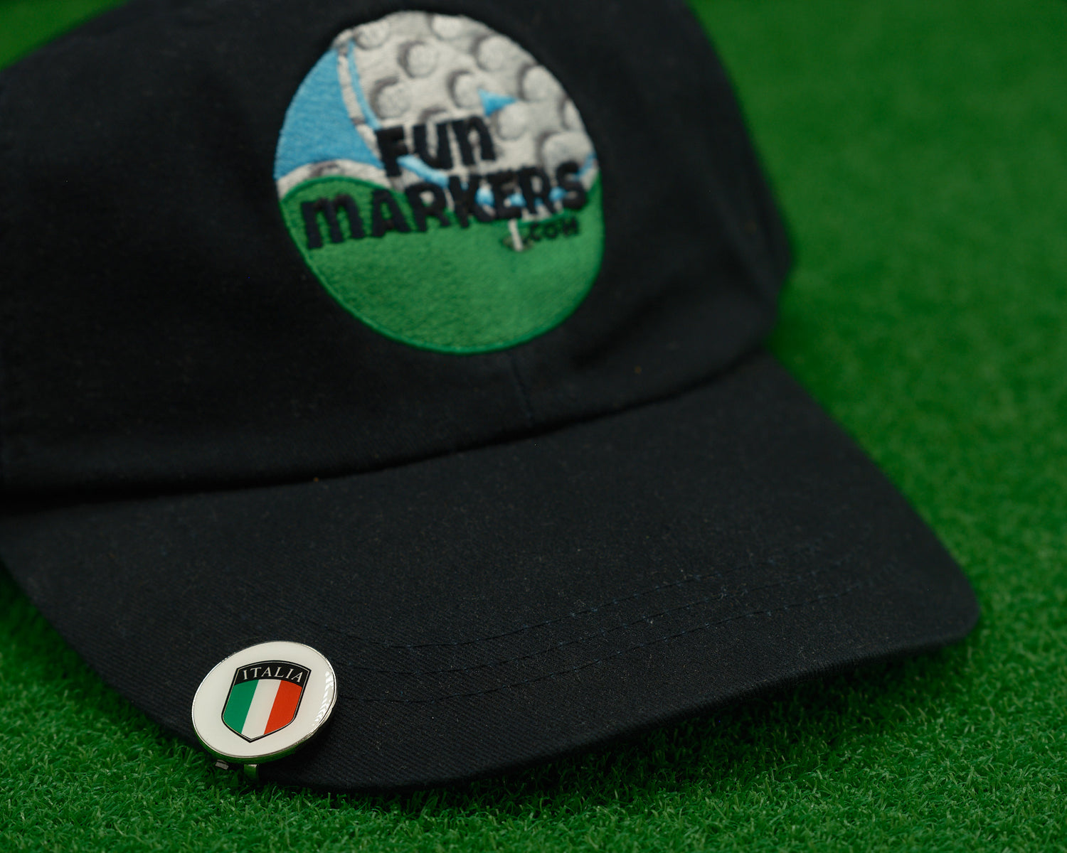 Italy Crest Golf Ball Marker