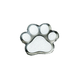 Paw Print- White